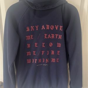 Spiritual Gangster Graphic Zip Hoodie